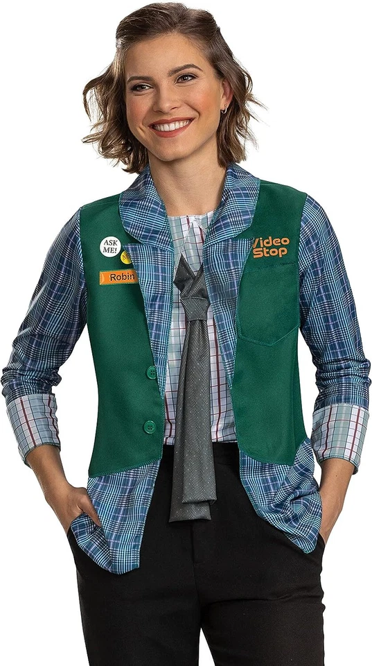 Disguise womens Robin Video Stop Costume Official Stranger Things Top Adult