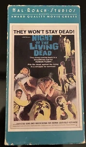Night of the Living Dead VHS. Horror Classic. Zombies. Hal Roach Studios - Picture 1 of 4
