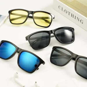 Quadratische polarisierte Sonnenbrille für Männer Autofahren Sonnenbrille männlich UV-Blockin ha52 - Bild 1 von 25