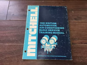 Manual de entrenamiento de servicio básico de aire acondicionado automotriz Mitchell 1981 - Imagen 1 de 12