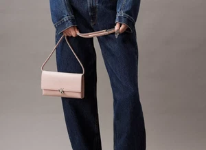 Calvin Klein Archive Hardware Chain Wal Pale Conch Style #: 37300750-010 #M4-2 - Picture 1 of 5