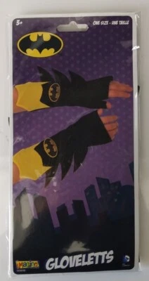 Halloween Costume Batgirl Gloveletts Kids - Image 1 of 2