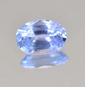 Unheated Blue Sapphire VS Oval 2.9x2 MM 0.50ct Sri Lanka Gemstone AGL Certified - Picture 1 of 6