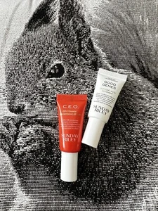 SUNDAY RILEY C.E.O 15% Vitamin C Serum&GOOD GENES Anti-Aging Glycolic Acid Treat - Picture 1 of 5
