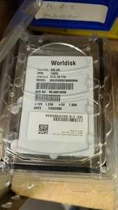 Fujitsu WorldDisk 300GB 10K RPM 3.5" U320 SCSI Hard Disk Drive MXJ3300SC800600W - Picture 1 of 1