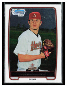 2012 Bowman Chrome Prospects #BCP111 Rob Rasmussen 1st Bowman