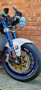 250ml Motorcycle Overflow Expansion Catch Tank Bottle Race Track With Fuel Foam - Picture 1 of 4