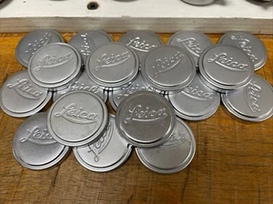 Tapa delantera original Leica cromo A36 35/3,5 Elmar, Summaron 5cm/3,5 Elmar 9cm/4 - Imagen 1 de 3