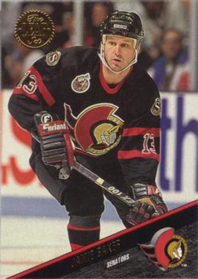 #134 Jamie Baker - Ottawa Senators - 1993-94 Leaf Hockey - Image 1 of 1