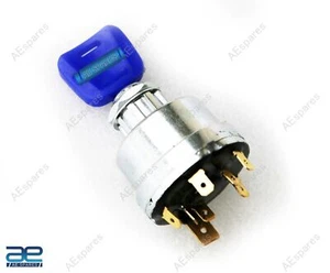 Interruptor de encendido con llave para tractor Farmtrac 30 45 40 50 60 - Imagen 1 de 6