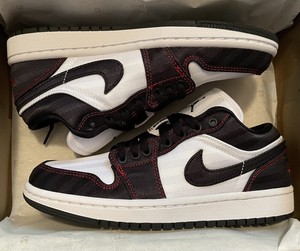 Las mejores ofertas en Jordan 1 Low Gimnasio Rojo Negro W | eBay