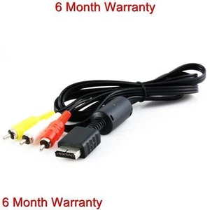 AV Video Audio Cable For Sony Playstation 2,3 BRAND NEW - Picture 1 of 1