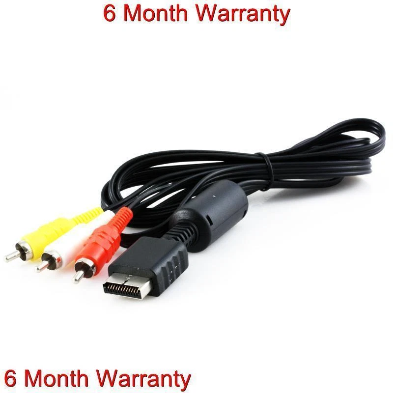 AV Video Audio Cable For Sony Playstation 2,3 BRAND NEW - Image 1 of 1