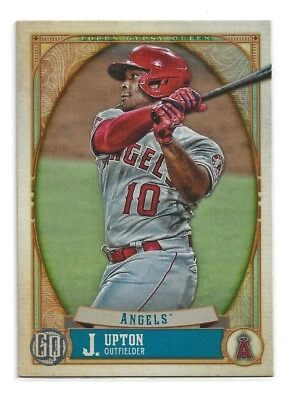 JUSTIN UPTON 2021 Topps Gypsy Queen Los Angeles Angels (#122) - Image 1 of 2