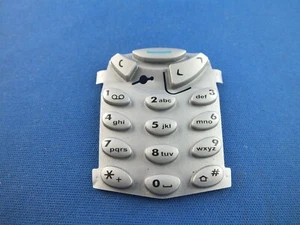 Original Nokia 3310 3330 Keypad Tastatur Matte Handy mobile Silber Phone Silver - Zdjęcie 1 z 3