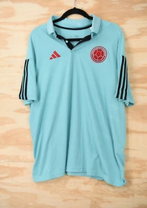 Polo Colombia Nazionale Adidas 2022 Calcio Futbol Uomo Large - Foto 1 di 15
