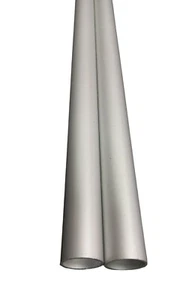 2 x Aluminiumrohr Durchmesser 25 mm Stärke 1,5 mm Länge 1 Meter - Bild 1 von 6