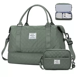 Weekender Bags for Women, Carry-On Personal Item Bag, Overnight Travel Duffel... - Picture 1 of 7