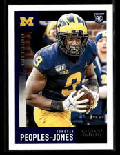 2020 Score #422 Donovan Peoples-Jones Rookie card