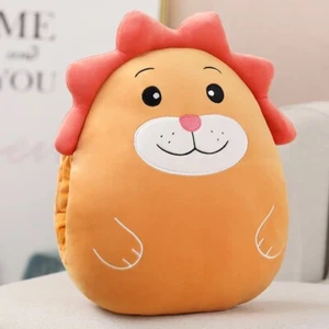 Almohada de malvavisco - Animal de peluche calentador de león - ¡Nuevo! - Imagen 1 de 2