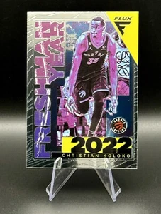 2022-23 Panini Flux Christian Koloko #16 Freshman Year Toronto Raptors - Picture 1 of 2