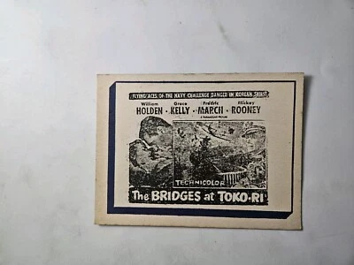 The Bridges At Toko Ri Drive In Movie Poster - Image 1 of 4