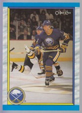 1989-90 Buffalo Sabres  Stats and Standings O-Pee-Chee Hockey Card #299