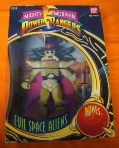 Mighty Morphin Power Rangers Evil Space Aliens 1993 Bandai New Bones - Picture 1 of 5