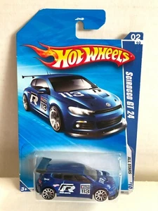 Hot Wheels SCIROCCO GT 24 - 2010 All Stars #120 - Blue - Volkswagen - Picture 1 of 3