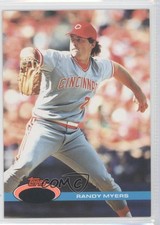 1991 Topps Stadium Club Missing Foil Randy Myers #275