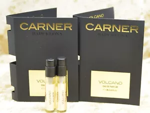 VOLCANO CARNER BARCELONA 2 x SAMPLES 0.05 FL. OZ. 1.7 ML EAU DE PARFUM - Picture 1 of 8