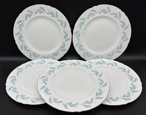 Shelley Serenity Dinner Plates(Set of 5) Bone China England - Picture 1 of 5