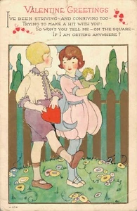 Auguri San Valentino Ragazzo E Ragazza Innamorati 06.61 - Foto 1 di 2