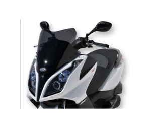 Kymco Super Dink 125/300 I - 11/17 - parabrisas Deporte ERMAX Negro Luz - - Imagen 1 de 2