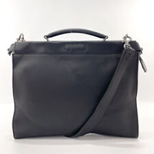 FENDI Business bag 7VA406 Peek-a-boo fit leather mens
