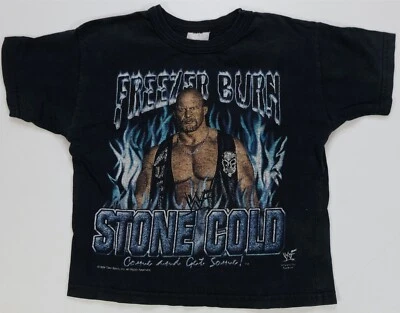 Camiseta De Colección Rara Titan Stone Cold Steve Austin Freezer Burn 1999 Años 90 Juvenil Foto 1 de 4