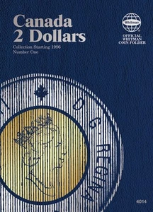 Kanada Zwei Dollar, ab 1996, Nr. 1, Whitman Münzordner - Bild 1 von 1