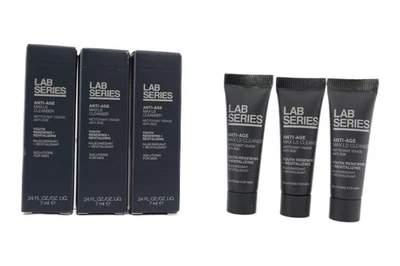 Juego de viaje limpiador Lab Series Anti-Age Max LS (4x0,24 oz/7 ml) - Cuidado de la piel para hombre Foto 1 de 2