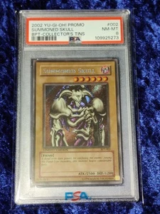 PSA 8 - BPT-002 - Summoned Skull - Secret Rare -2002 - Yu-Gi-Oh! Promo - NM-MT - Picture 1 of 6