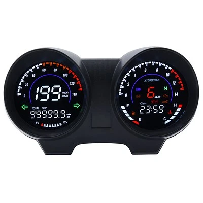 Motorcycle Digital Tachometer Speedometer Odometer For TITAN150 Honda CG150 Fan - Image 1 of 4
