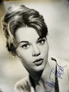 Jane Fonda signed 15x19 Big photo in person. Photo Proof - Picture 1 of 4