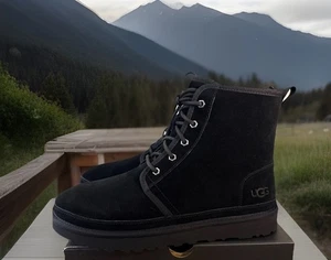 UGG Neumel High 113077 SCHWARZ GRÖSSE 12 HERREN STIEFEL (100 % AUTHENTISCH) (BRANDNEU) - Bild 1 von 15