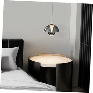 Modern Pendant Light - 9.8inch Nordic Large Silver 9.8"(25cm) Soot + chrome - Picture 1 of 8