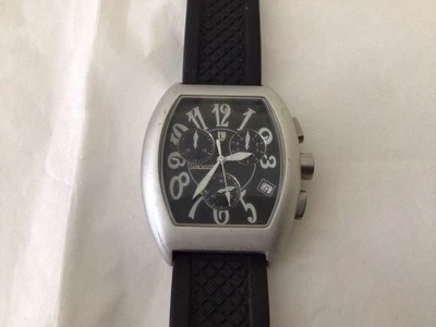 Lancaster men’s Chronograph Watch 0204 Registered Design Aluminum Case W/date. - Image 1 of 4