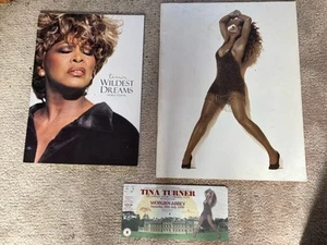 Tina Turner 1990 Foreign Affair & 1996 Wildest Dreams Concert Tour Programs - Picture 1 of 7