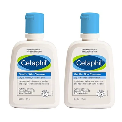 Limpiador Suave Piel Cetaphil 125ml (Pack de 2) Foto 1 de 3