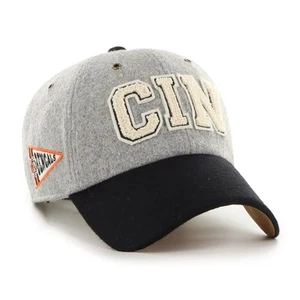 CINCINNATI BENGALS '47 BRAND STONEY CLOVER LANE CLEAN UP BLOCK WOOL HAT - Picture 1 of 5