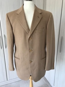 Chaqueta Blazer Abrigo Deportivo Cerruti 1881 3 Botones Cachemira Pura 48/38 Regular - Imagen 1 de 6