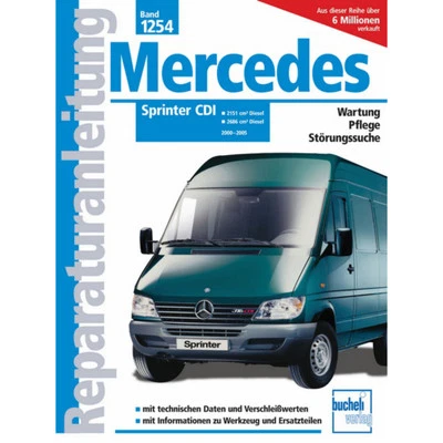 Mercedes-Benz Sprinter CDI 2000-2005 Reparaturanleitung Bucheli Verlag - Bild 1 von 4