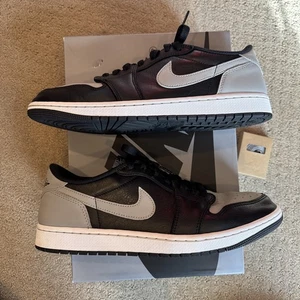Größe 11 - Nike Air Jordan 1 Retro Low OG "Shadow" schwarz grau CZ0790-003 - Bild 1 von 8